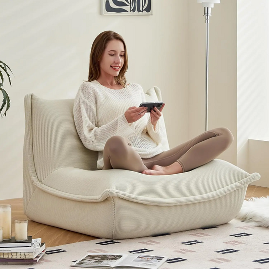 Pouf Géant Ultra-Moelleux — LIQUIDATION (dernières pièces)