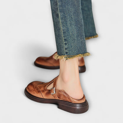 Jeanne - Chaussures en cuir (dernières pièces)