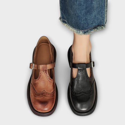 Jeanne - Chaussures en cuir (dernières pièces)